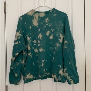 Vintage Gap Tie-Dye Distressed Sweatshirt